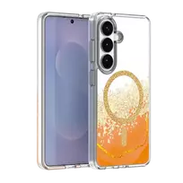 TFO Epoxy Mag phone case with MagSafe support for Samsung Galaxy S24 (S921) | S25 (S931) orange