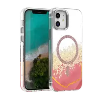 TFO Epoxy Mag phone case with MagSafe support for iPhone 12 | iPhone 12 Pro pink