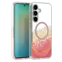 TFO Epoxy Mag phone case with MagSafe support for Samsung Galaxy S25 FE (S731) pink