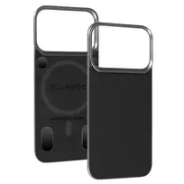 Liavec Carbon Layer phone case with MagSafe support for iPhone 17 Pro, black