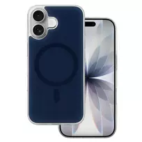 Toptel Glossy phone case with MagSafe support for iPhone 17, navy blue