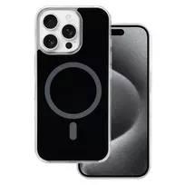 Toptel Glossy phone case with MagSafe support for iPhone 15 Pro Max, black