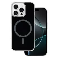Toptel Glossy phone case with MagSafe support for iPhone 16 Pro Max, black