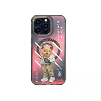 Zuck Bear New York Never Sleeps Manhattan Urbane TTT phone case with MagSafe support for iPhone 15 Pro