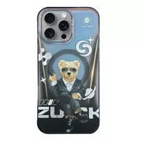 Zuck Bear Berlin Boss phone case with MagSafe support for iPhone 16 Pro Max Eins Suave TTT