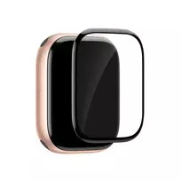 PURO Flexible Shield Protective Film with Applicator for Apple Watch Series 10/11 42mm - Black