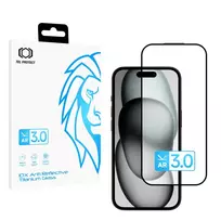 TEL PROTECT 10X AR 3.0 Anti-Reflective Titanium tempered glass for iPhone 15