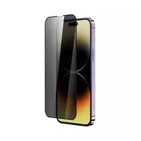 Yesido 5D privacy tempered glass for iPhone 16 Plus (privacy effect)