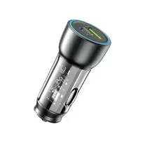 Yesido Y49 car charger | 30W | PD, QC | USB-A, USB-C | black
