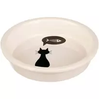 Trixie Pet bowl, ceramic - Ceramic bowl, cat, 0.25 l/ø 13 cm