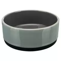 Trixie Pet bowl, ceramic - Bowl, rubber band, ceramic, 0.4 l/ø 12 cm
