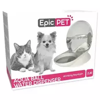 Placek Automatic water dispenser for pets - Cat Epic Pet Aqua ball water dispenser 2.8l / 30cm