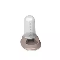 stefanplast Feeder/Waterer Chic 0.8L 22x14.5x21.8cm light gray