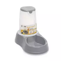 stefanplast Feeder Break Reserve "Food" 1.5L 28.5x18.5x22cm gray