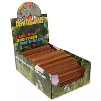 Mr. Dental Dog guards – display dentosaurus stick with propolis M 12 cm, 80 pieces