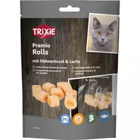 Trixie Tasty treats for cats - Premio Rolls with Chicken Breast  AND  Salmon, 50 g