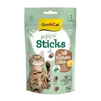 Gimborn GimCat Mini Sticks with Turkey  AND  Cheese 50 g