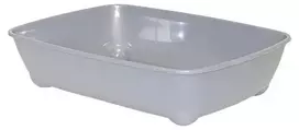 Placek Cat litter tray: Magic Cat Litter Tray Economy 42 x 31 x 13 cm, grey