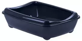 Placek Cat litter tray: Magic Cat Litter Tray with rim, Economy size, 42*31*13cm, blue