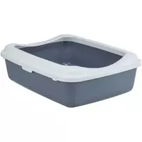 Trixie Cat litter tray - Classic cat litter tray with rim, 37 × 15 × 48 cm