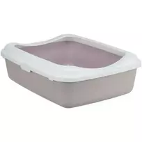Trixie Cat litter tray - Classic cat litter tray with rim, 37 × 15 × 48 cm