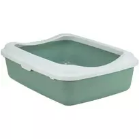 Trixie Cat litter tray - Classic cat litter tray with rim, 37 × 15 × 48 cm