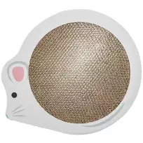 Trixie Nail sharpener - Junior scratching cardboard, mouse, catnip, 35 × 2.5 × 29.5 cm