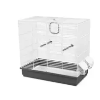 Placek Bird cage – Cage Tereza, white-grey 50.5*28*47cm