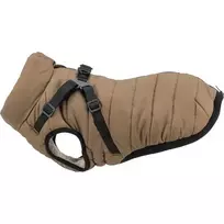 Trixie Dog clothing - Pirou winter coat with harness, XS: 30 cm, sand