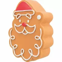 Trixie Christmas latex animal toy: Xmas gingerbread figure, latex, 11cm
