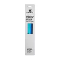 Stanley Straw set of 4 for thermo mugs, The Quencher Travel Tumbler Straws, 0.89L, blue