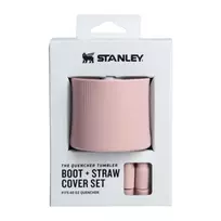 Stanley The Quencher Boot + Straw Topper 1.18L light pink