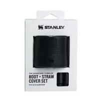 Stanley The Quencher Boot + Straw Topper, black, 1.18L