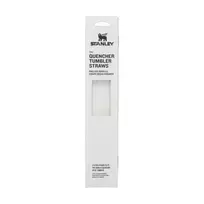 Stanley Set of 4 straws for thermo mugs, The Quencher Travel Tumbler Straws, 1.18L, transparent