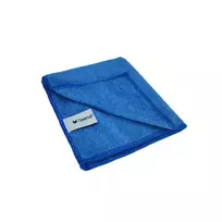 QLEANUP Microfiber cloths, 250gsm, 30x30 cm, pack of 10, blue