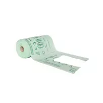 BioBag Compostable bags for fruits and vegetables (300 per roll). 13 mkr. 34x42 cm, green