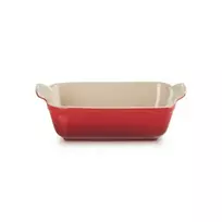 LE CREUSET Rectangular Heritage Stoneware 19x14cm / 1.1L orange