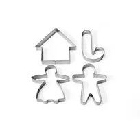 Guardini Gingerbread mould set of 4 in a blister pack, 28 x 19 x 2 cm