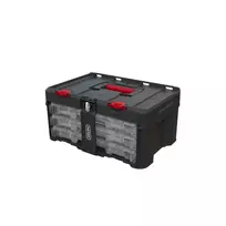 Keter DIY Tool box with 3 organizers Stack'N'Roll Set, 3 organizers, 48.1x33.2x23.3cm