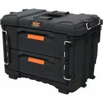 Keter DIY Tool box with 2 drawers ROC Pro Gear 2-Drawer Unit XL, 56.5 x 37.5 x 41.3 cm