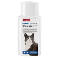 beaphar Pret blusām, ērcēm šampūns kaķiem - IMMO Shield Shampoo Cat, 200 mlFlea and tick shampoo for cats - IMMO Shield Shampoo Cat, 200 ml