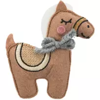 Trixie Cat toy: Horse, fabric, catnip, 10 cm