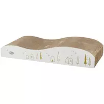 Trixie Christmas cat scratching cardboard, 43.5 × 8 × 20 cm