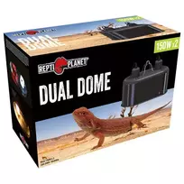 Repti Planet Terrarium lighting: Lamp Dual Dome 2x150W
