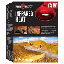 Repti Planet Infrared HEAT bulb for terrarium : 75W