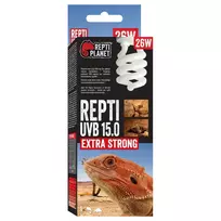 Repti Planet Lighting for terrarium: Repti UVB 15.0, 26W