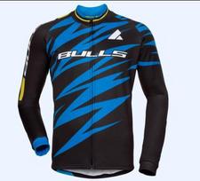 Marškinėliai ilgom rankovėm vyr. Bulls Team Trikot 2021 mėlyna/juoda