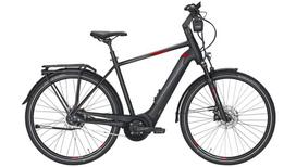 Dviratis 28" elektrinis Pegasus Premio EVO 5F ABS vyr. BOSCH Sistema 400wh 5g juodas matinis