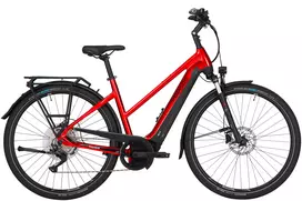 Dviratis 28" elektrinis Pegasus Premio EVO 10 Lite trapez BOSCH Sistema 500wh 10g raudonas