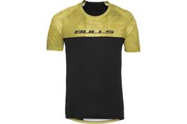 Marškinėliai vyr. trumpom rankovėm BULLS Comox 3.0 juoda/geltona